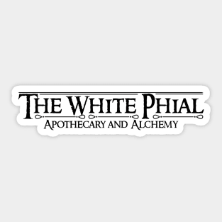 THE WHITE PHIAL Sticker